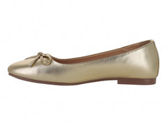 Zapatos Planos Senties Color Oro para Mujer