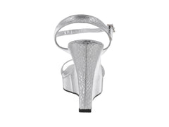 Sandalias Roze Plata para Mujer