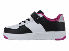 Tenis K-SWISS Blanco Negro Fucsia para Niña