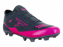 Tenis de Fútbol Leon Trucco Gris Oxford y Fucsia para Hombre