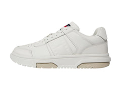 Tenis Tommy Hilfiger The Brooklyn Leather Ecru para Mujer