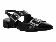 Zapatos de Charol Negro Lady Paulina para Mujer