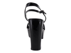 Sandalias Eluviera Negro Metálico para Mujer