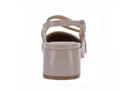 Zapatillas de Tacón Cuadrado Charol Clay Lady Paulina para Mujer