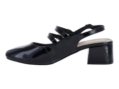 Zapatillas Lady Paulina Negro Charol para Mujer