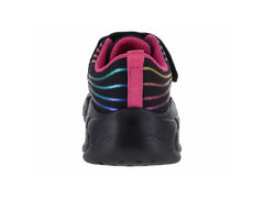 Tenis Makena Negro y Fucsia para Niña