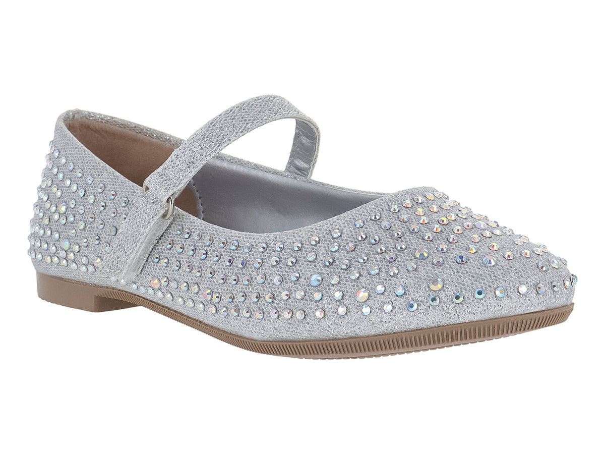 Zapatos Ballerina Tropicana Plata para Niña