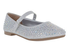 Zapatos Ballerina Tropicana Plata para Niña