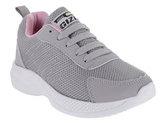 Tenis Gizer Gris y Rosa para Niña