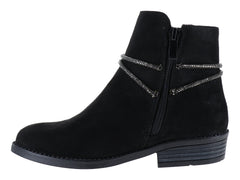 Botas Tropicana Napa Negro para Niña