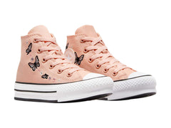 Tenis Converse Chuck Taylor All Star Eva Lift Durazno para Niña