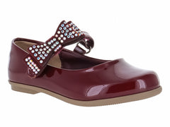 Zapatos Ballerinas Tropicana Color Vino para Niña