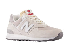 Tenis New Balance 574 Gris y Blanco para Hombre