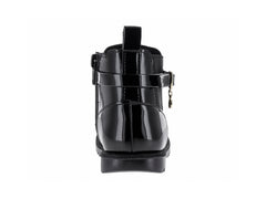 Botas Coqueta de Charol Negro para Niña