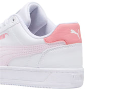 Tenis PUMA Caven 2.0 Jr Blancos y Rosa para Niña