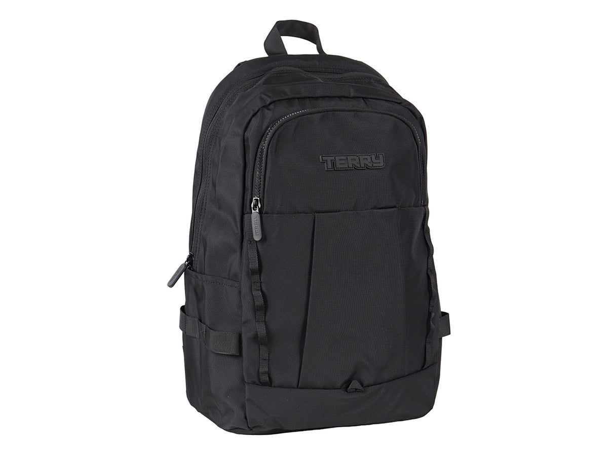 Mochila Terry para Caballero Color Negro Acabado Mate