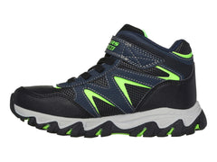 Tenis Skechers Rugged Ranger Azul Marino y Lima para Niño