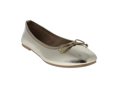 Zapatos Planos Furor Color Oro para Mujer