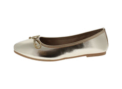 Zapatos Planos Furor Color Oro para Mujer