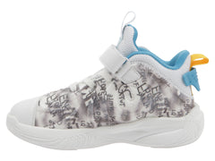 Tenis K-Swiss Cosmo para Niño Color Blanco y Turquesa