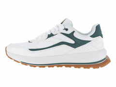 Tenis Capa de Ozono Blancos con Detalles Verdes para Hombre