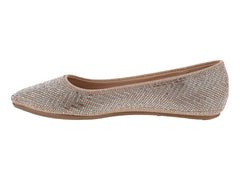 Zapatos Flats Ballerina Roze Rose Gold para Mujer