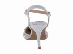 Zapatillas de Tacón ROZE Color Plata para Mujer