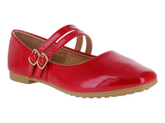 Flats ROZE Color Rojo Charol para Mujer