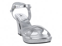 Sandalias Sary Plata Metálicas para Mujer