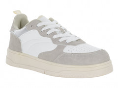 Tenis ATOK Gris y Blanco para Mujer