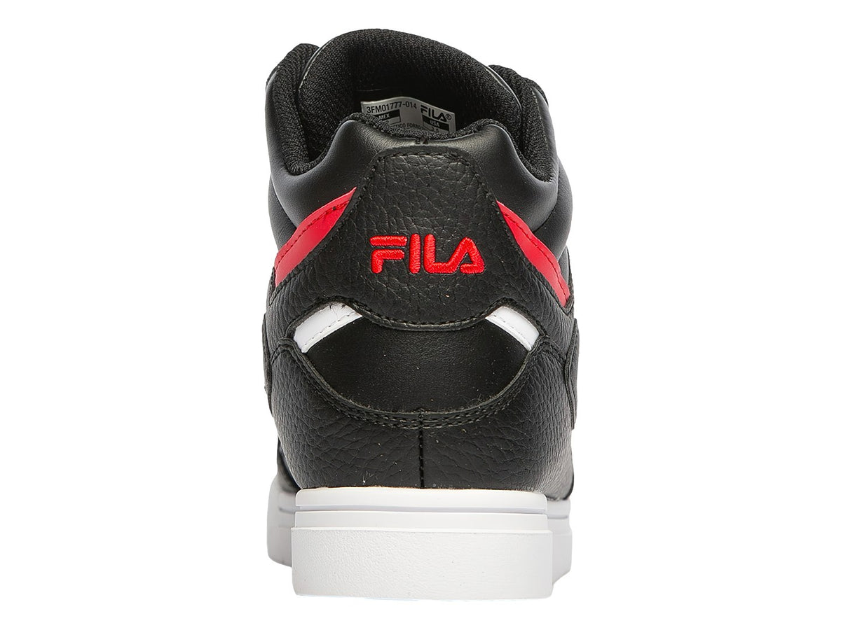Tenis FILA Everge Negro, Blanco y Rojo para Niño