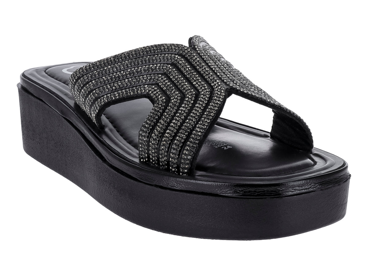 Sandalias de Plataforma Nomadas Negro para Mujer
