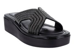 Sandalias de Plataforma Nomadas Negro para Mujer