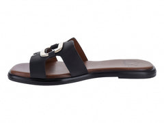 Sandalias Nomadas Olmeca Negro para Mujer