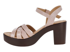 Sandalias Luna Rosa Jazmín Color Neutro para Mujer