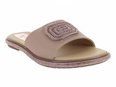 Sandalias Luna Rosa Oro Rosado para Mujer