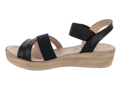 Sandalias Luna Rosa Negro para Mujer