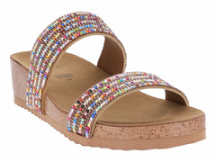 Sandalias Luna Rosa Multicolor para Mujer