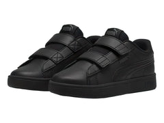 Tenis Puma Rickie Classic V Negro y Gris para Niño
