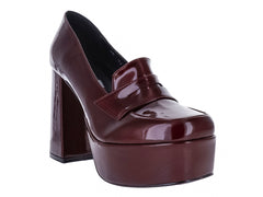 Zapatos de Tacón OYYI Charol Merlot para Mujer