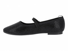 Zapatos Planos Luna Rosa Negro para Mujer
