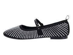 Flats Luna Rosa Negro para Mujer