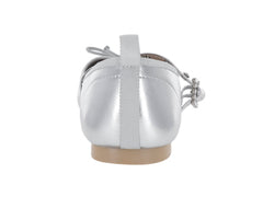 Zapatos Ballerinas Luna Rosa Color Plata para Mujer