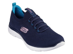 Tenis Skechers Summits Azul Marino para Mujer