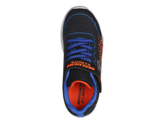 Tenis Skechers Vortex 2.0 Negro y Naranja para Niño