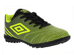 Tenis de Fútbol Umbro Toccare IV Negro y Amarillo para Niño