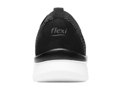 Tenis Flexi Negros de Textil para Mujer