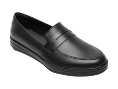 Zapatos Mocasines Flexi Negro para Mujer