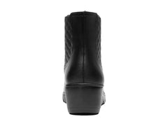 Botines Flexi Negros de Cuero para Mujer