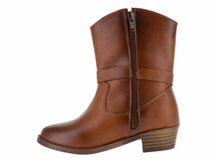 Botas Vaqueras Divitas Color Tan para Niña